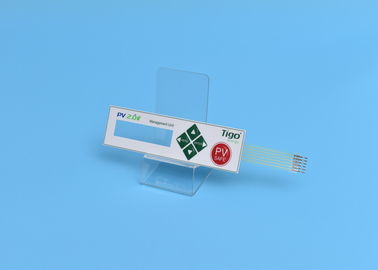 Embossing Multicolored Tactile Custom Membrane Switch Pet For Controller