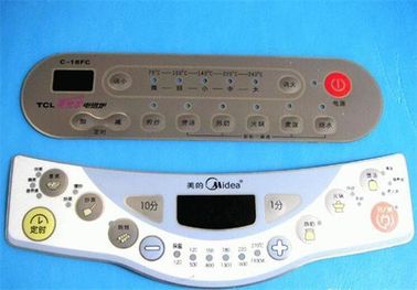 Multi Touch Graphic Overlay Membrane Switch Keypad With Silk Screen Printing