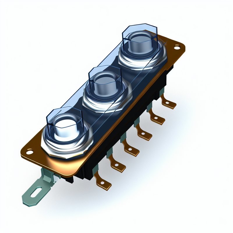 Female Connector Single Membrane Switch Custom Size ≤100Ω Contact