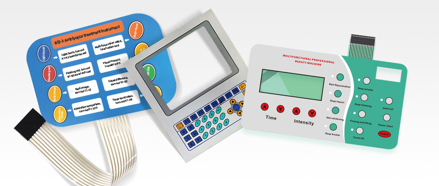 OEM / ODM High Transmittance Touch Screen Membrane Control Panel