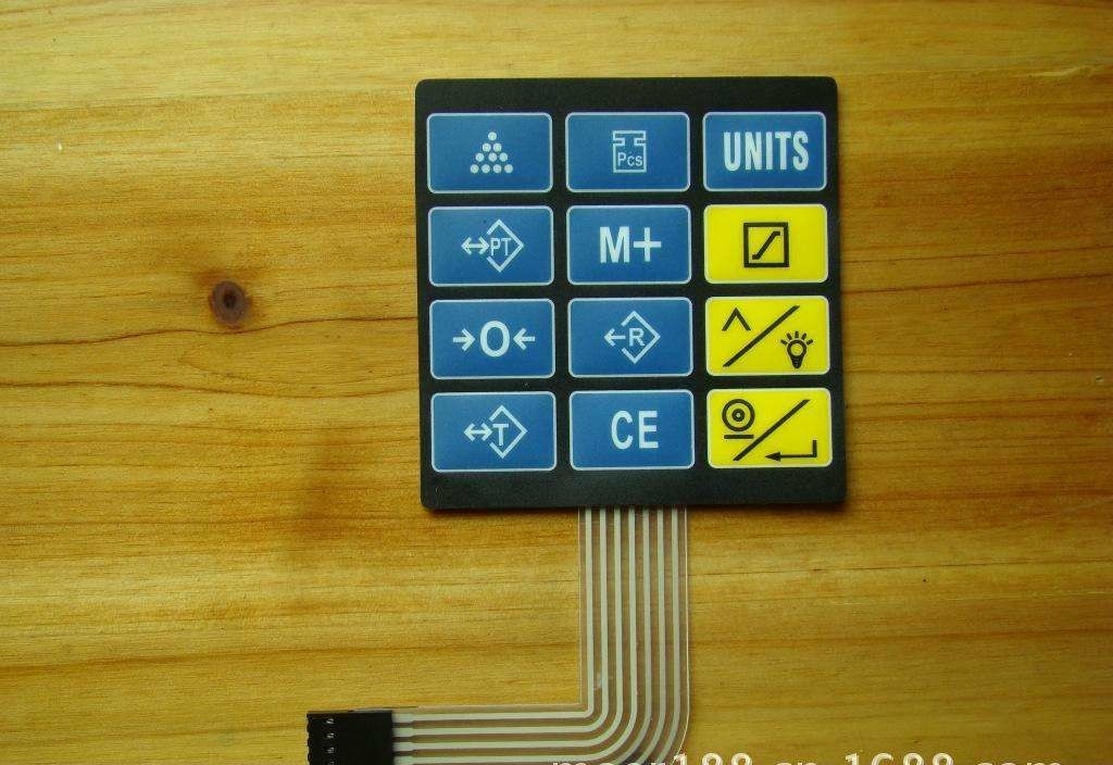 3M Adhesive Tactile Membrane Touch Switches For Medical Equipment